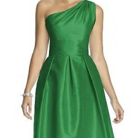 Green Bridesmaid Dress - Picture 1 of 2
